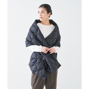 ストール マフラー 「TAION」リバーシブルダウンストール レディース