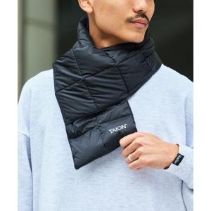マフラー 限定展開 TAION/タイオン BASIC DOWN SCARF / ベーシック ダウンマフラー / TAION-201A メンズ