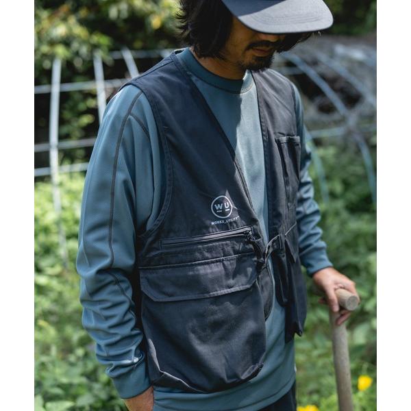 ベスト ジレ GORDON MILLER PRO WU VIBTEX ワークベスト メンズ