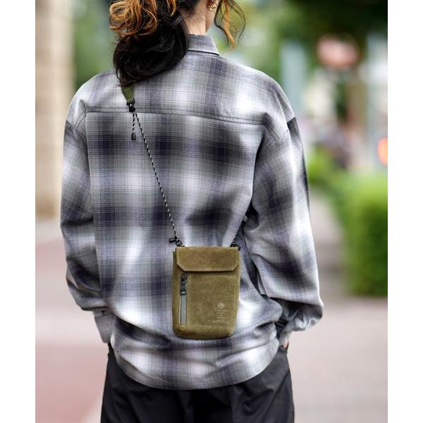 ショルダーバッグ AS2OV アッソブ WATER PROOF SUEDE MINI SHOULDE...