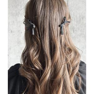 フィオナ フランシモン ヘアピン3色3本セット ベージュ キャメル ヘア