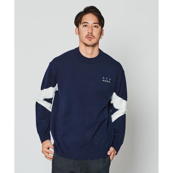 セーター ニット ACANTHUS:muta Arm Line Knit メンズ
