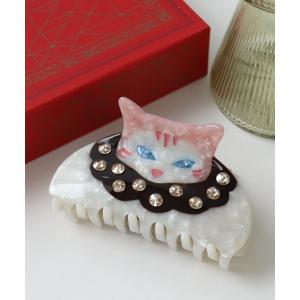 ヘアクリップ フランス製CATバンス