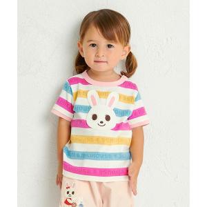 tシャツ プッチー＆うさこ　ボーダー半袖Ｔシャツ キッズ 子供服 男の子 女の子｜ZOZOTOWN Yahoo!店