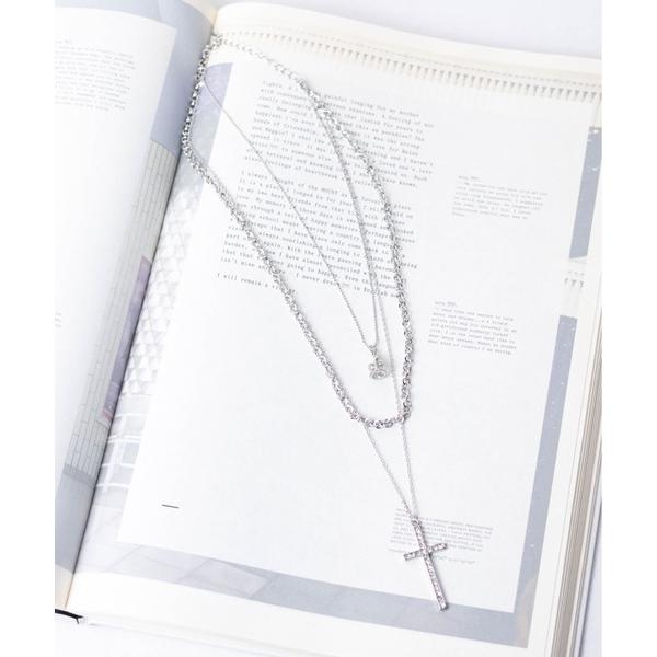 ネックレス アンティーククロスデザインネックレス レディース メンズ