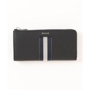 財布 「BALLY」バリー　BRIGADIERE　BLYTHEN.DSH　L字ラウンド長財布 メンズ