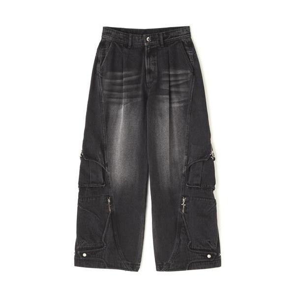 パンツ BLR BLUER/ビーエルアール ブラー/CURVED CARGO WASHED DP レ...