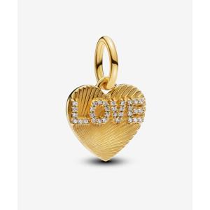 チャーム Love ハート ゴールド ダングル チャーム レディース｜ZOZOTOWN Yahoo!店