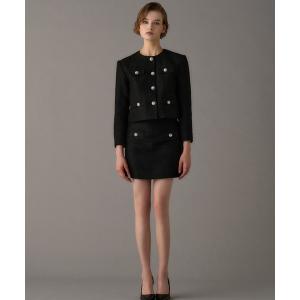 スカート Elegant Tweed Mini Skirt