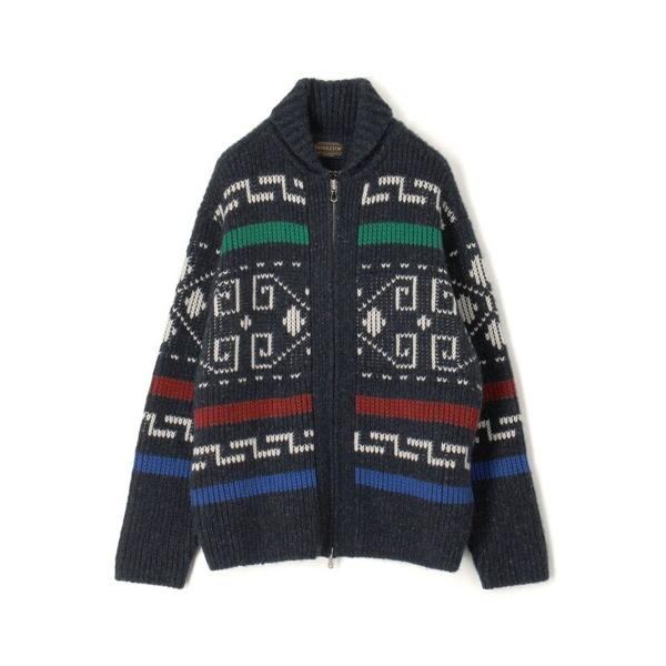 セーター ニット 「別注」PENDLETON カシミヤ ショールカラー カウチンニット メンズ