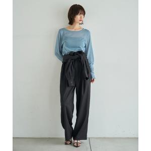 オールインワン ノーカラージャンプスーツ レディース