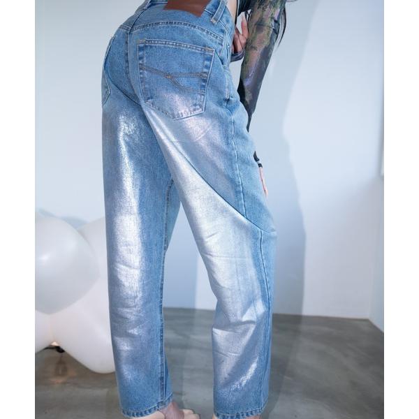 ジーンズ デニム デニムパンツ Foil Straight Denim レディース