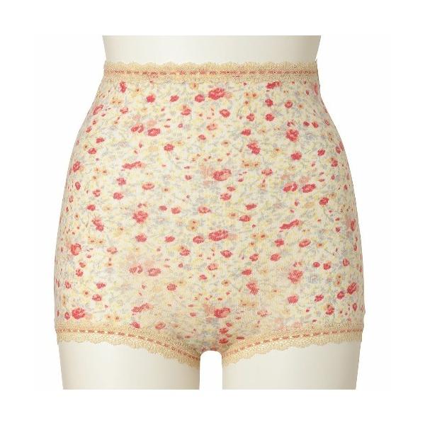 ショーツ キッドブルー -２４ガーニッシュフラワー - ハイウエストカルソン-KIAF938 -ki...