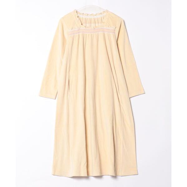 ルームウェア 部屋着 キッドブルー -２４コットンベロア - -KRAR550 -kidblue レ...