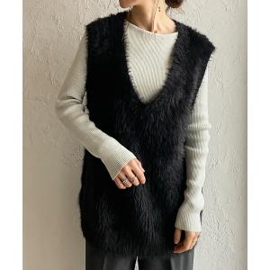 UNITED ARROWS（ユナイテッドアローズ） ニットベスト FREE ベージュ