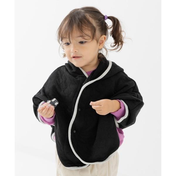 ポンチョ ニットキルトポンチョ キッズ 子供服 男の子 女の子