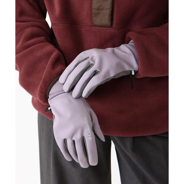 手袋 撥水 防寒 Columbia／レディース WトレイルコミュートII グローブ スマホタッチ／コ...