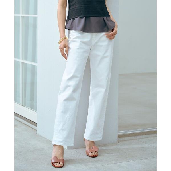 ジーンズ デニム デニムパンツ 「洗える」BASIC STRETCH DENIM ボーイフィット パ...