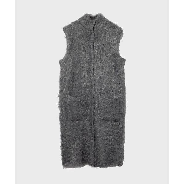 コート アウター 「AMERI/アメリ」SUPER BRUSHED LONG VEST/ロングベスト...