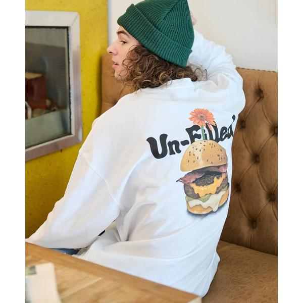 tシャツ mlt4961- U.F BURGER BIG LONG SLEEVE TEE カットソー...