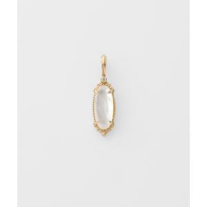 agete（アガット） ネックレス K10／シルバーチャームセットネックレス