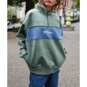 トレーナー スウェット BILLABONG メンズ Y2K PANLE HALF ZIP スウェットジャケット/ビラボンボンディングフリースハーフジッ
