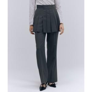 スラックス パンツ LAYERED PANTS/レイヤードパンツ レディース