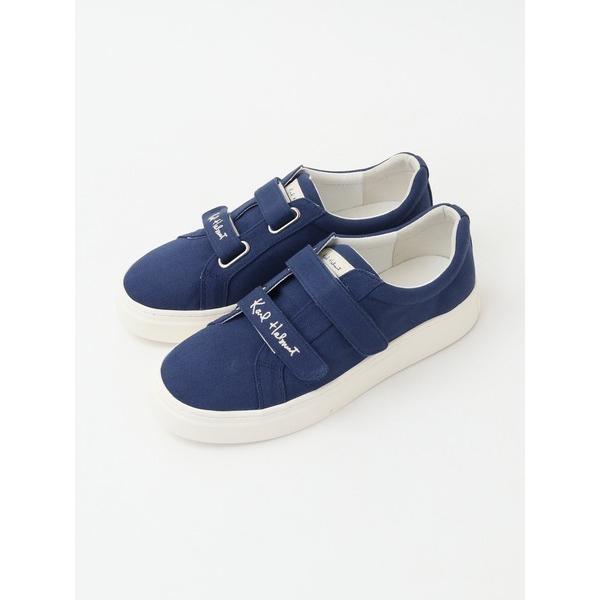 スニーカー カールヘルムロゴ刺繍ベルクロスニーカー メンズ レディース