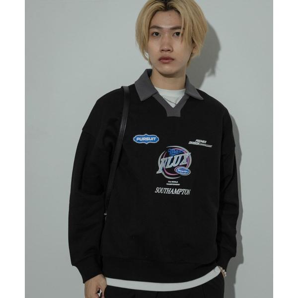 トレーナー スウェット Game Graphic Long-Sleeve Sweat メンズ