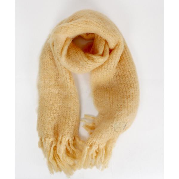 ストール マフラー アフリカンスクエアー AFRICANSQUARE / モヘアストール レディース