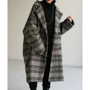 Mangrove（マングローブ） コート チェスターコート グレンチェック