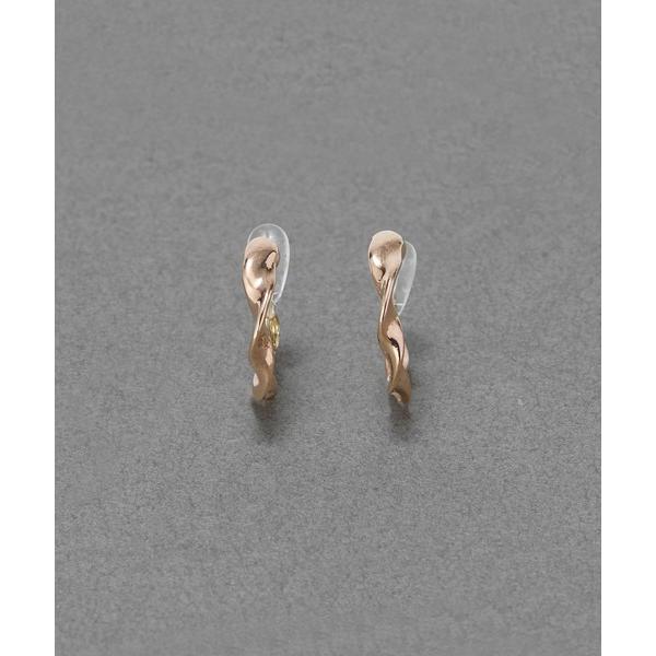 イヤリング 「金属アレルギー対応」「痛くないシリーズ」モーションメタルクリスタルループフィットイヤリ...