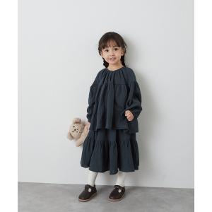 セットアップ ダブルガーゼスカートセットアップ キッズ 子供服 女の子｜ZOZOTOWN Yahoo!店