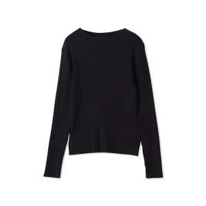 ニット セーター ランダムリブニット レディース