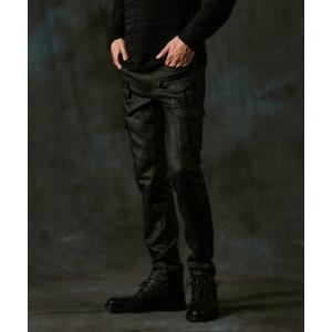 NICOLE CLUB FOR MEN（ニコルクラブフォーメン） パンツ レザーライク