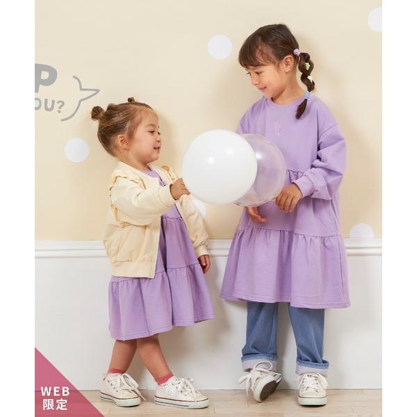 ワンピース 「WEB限定」ふんわりワンピース(80〜140) キッズ 子供服 女の子