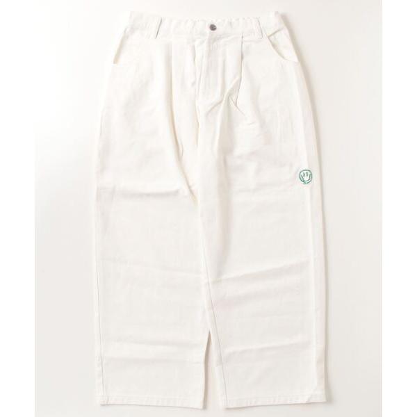 スラックス 2tuck wide slacks メンズ