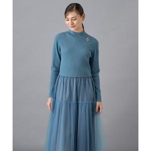 ANAYI（アナイ） ワンピース スラブデニムキャミワンピース