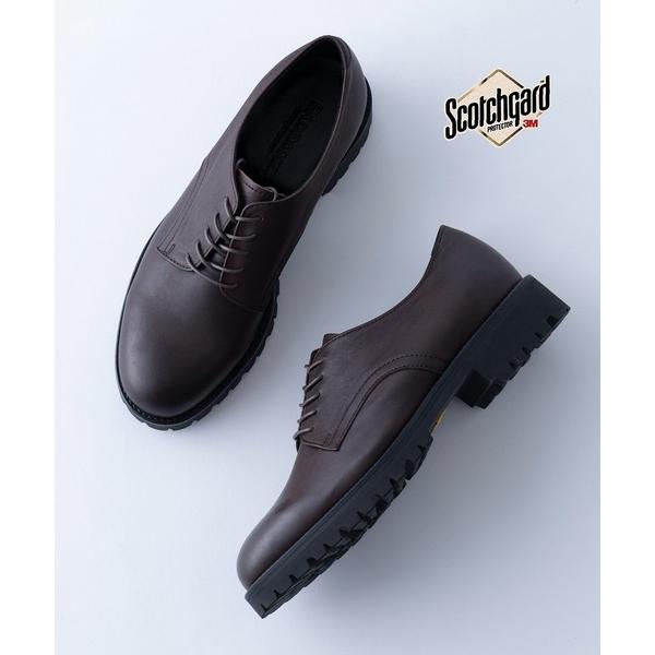 ビジネスシューズ 「PADRONE」別注 WPL DERBY PLAIN TOE SHOES wit...