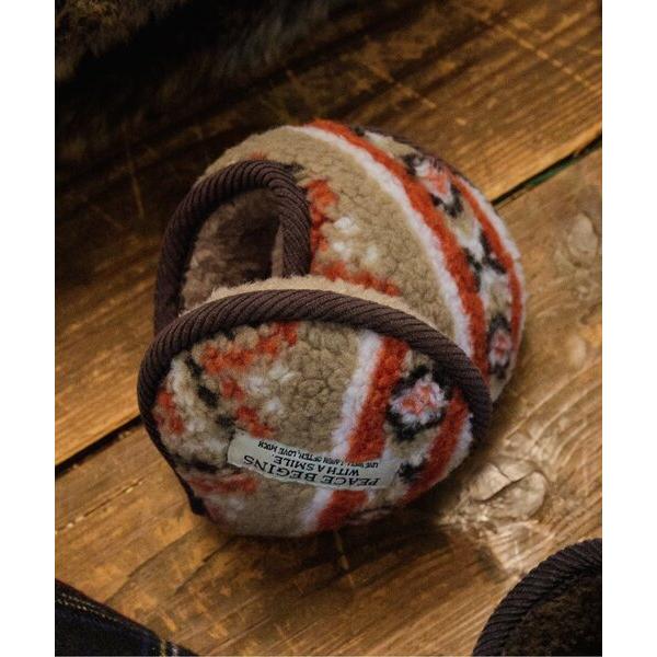 耳当て イヤーマフ チェック＆ノルディックイヤーマフ キッズ 子供 男の子 女の子