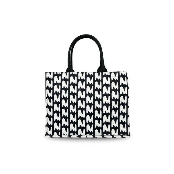 トートバッグ 「NEW」「TheMwave」マルチロゴ キャンバストートバッグ レディース メンズ