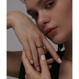 指輪 リング 「CENE」セネ/セグメントストーンリング レディース