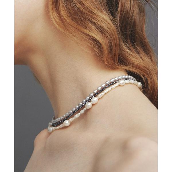 ネックレス 「les bonbon」permanent pearl choker/パーマネント パー...