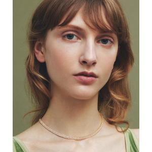 anq.（アンク） ネックレス 「anq.」K10・ペタルチェーンネックレス