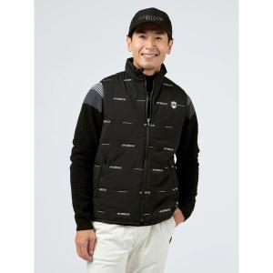 美品】オークリー ダウンベスト ボルドー×ベージュ 総柄 スカル