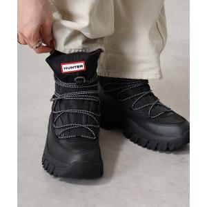 HUNTER（ハンター） ブーツ WOMENS WANDERER TALL SHERPA SNOW BOOT