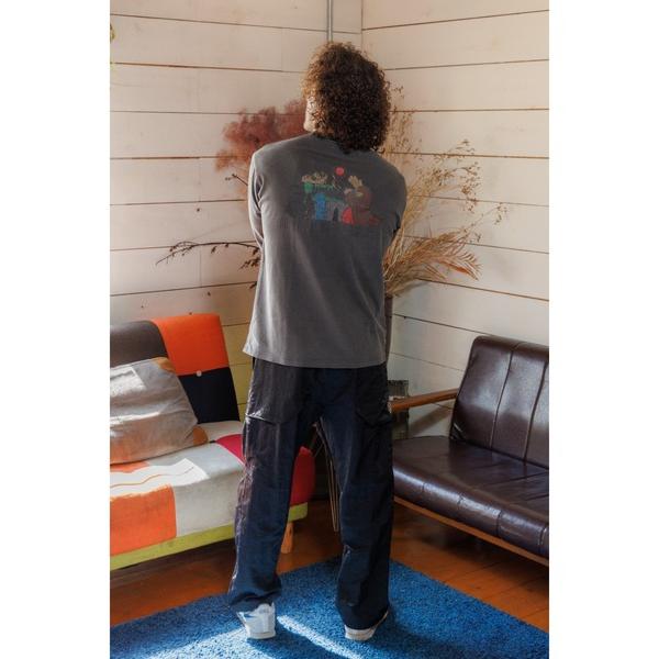 tシャツ RIVER SIDE CULTURE/RSCコミック風ロンT (M4) メンズ レディース