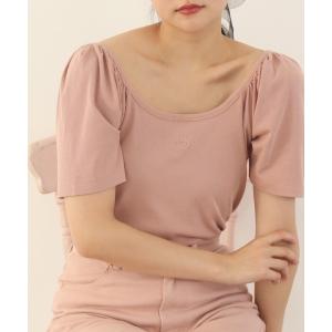 「muguet」 半袖カットソー FREE ピンク レディース