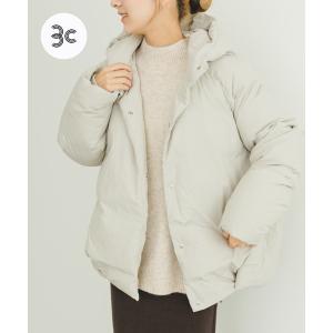 ダウンコート ダウンジャケット GREENDOWNコクーンフードジャケット レディース