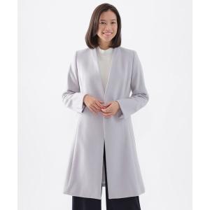 コート アウター ウールカシミヤビーバーコート レディース
